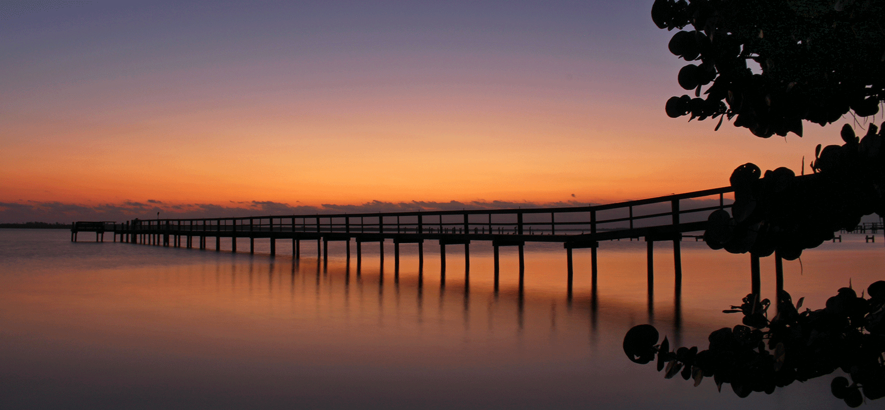 A walkable boardwalk in St. Lucie Village