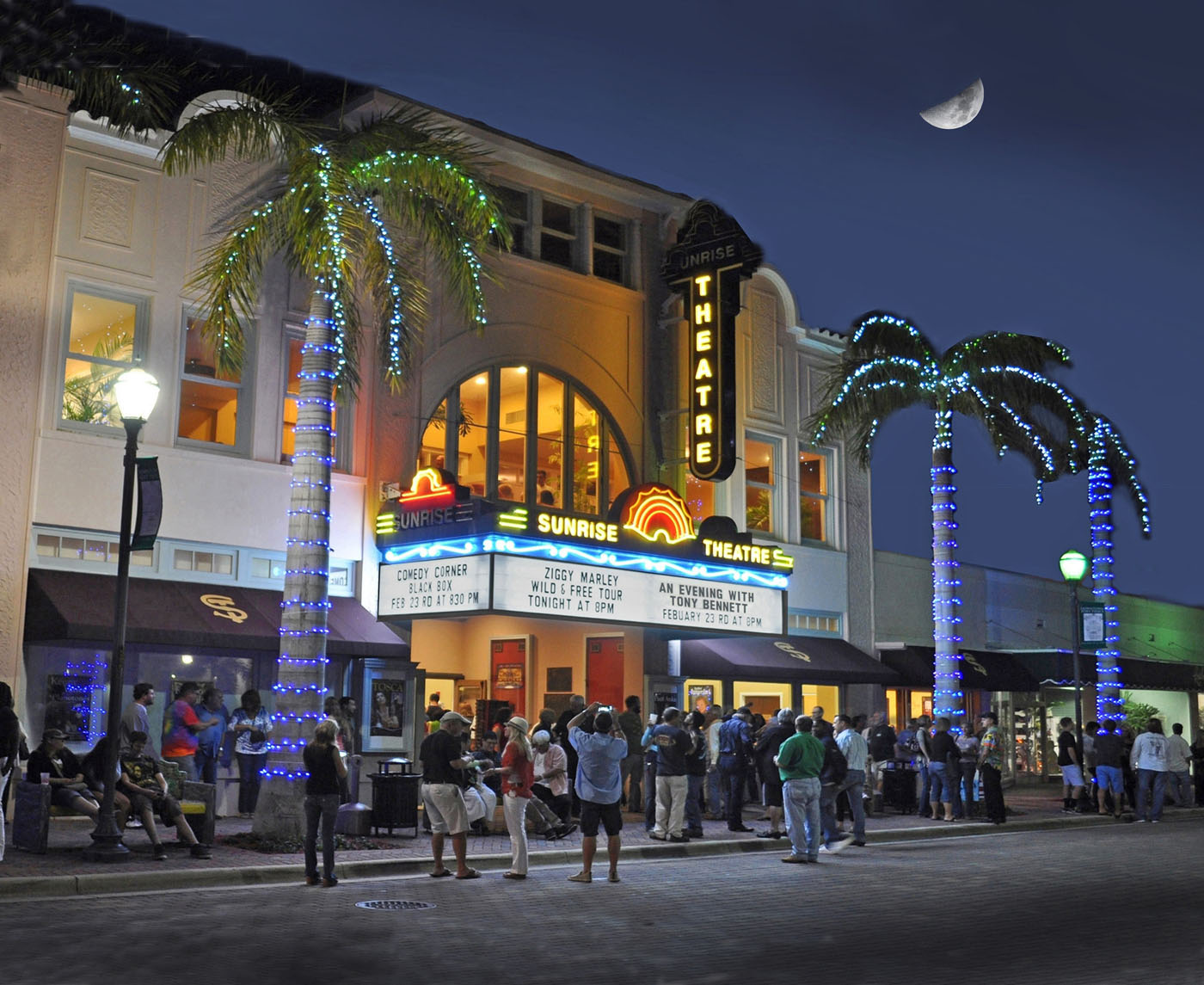 Moon over Sunrise Theatre